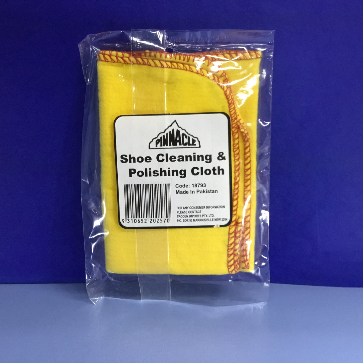 Yellow shoe polishing on sale cloth