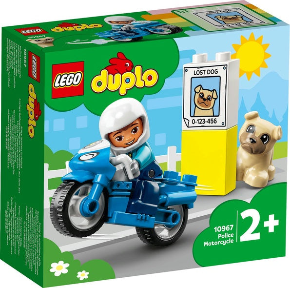 Lego -Police Motorcycle Duplo 10967