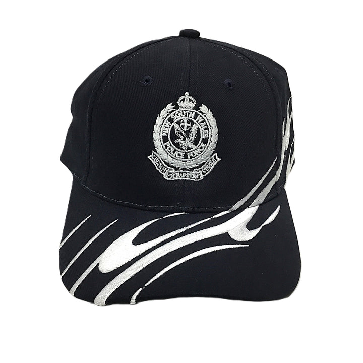 Cap - NSWPF Silver Logo Wave AH185