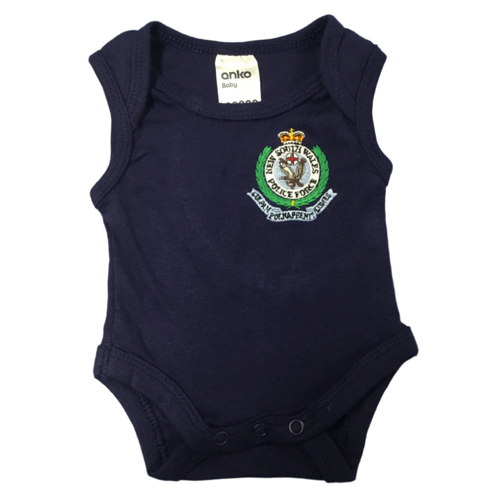 Baby Romper - Singlet Navy