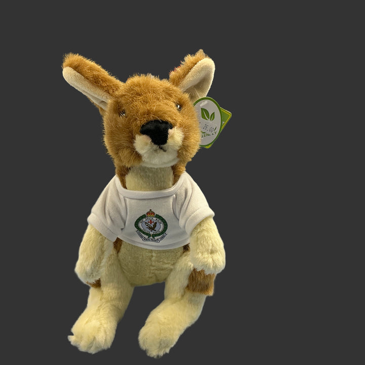 Kangaroo with NSWPF logo shirt
