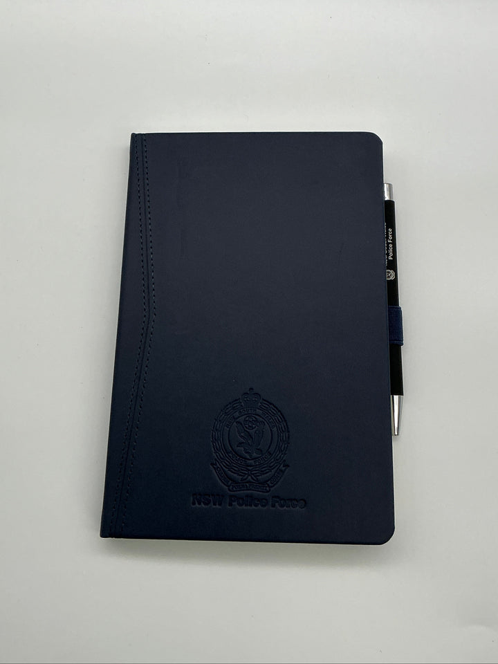 Journal - Stitched Navy Blue NSWPF Logo