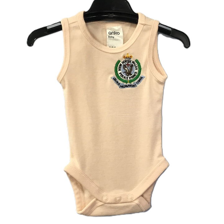 Baby Romper - Singlet Pale Pink 0000