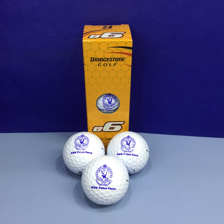 Golf Balls 3pk NSWPF