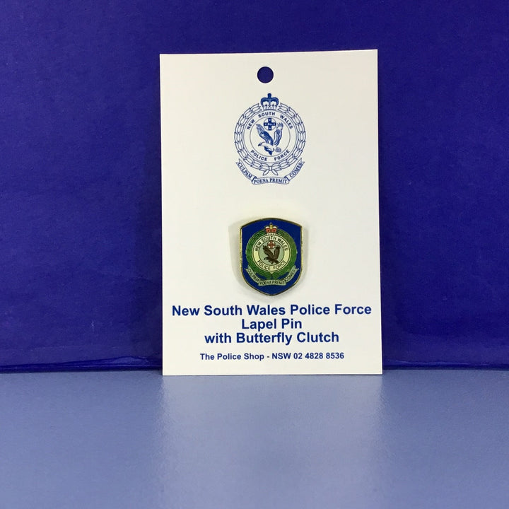 Lapel Pin NSW Police Force Shield Colour