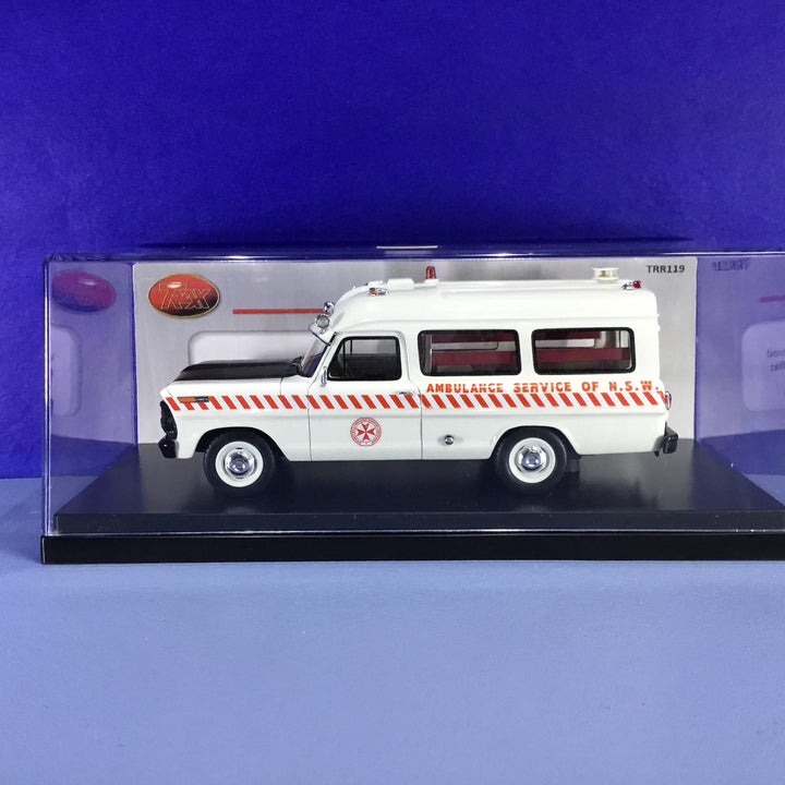 Model TRR119 FORD F100 1969 Ambulance